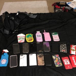 iPhone 8 Plus cases - 22 of them  NEGOTIABLE